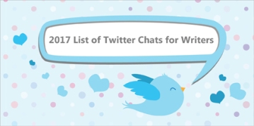2017 List of Twitter Chats for Writers #writers #writing #authors